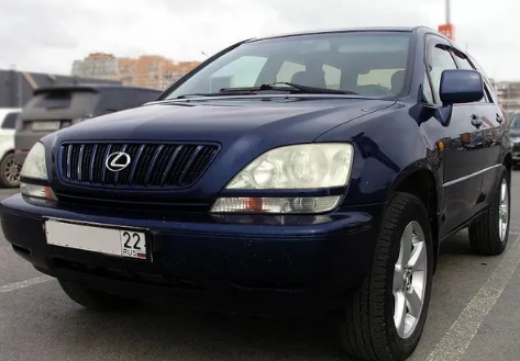 Дефлекторы окон (ветровики) Lexus RX I 1997-2003/Toyota Harier 1997-2003"EuroStandard" Кобра Тюнинг